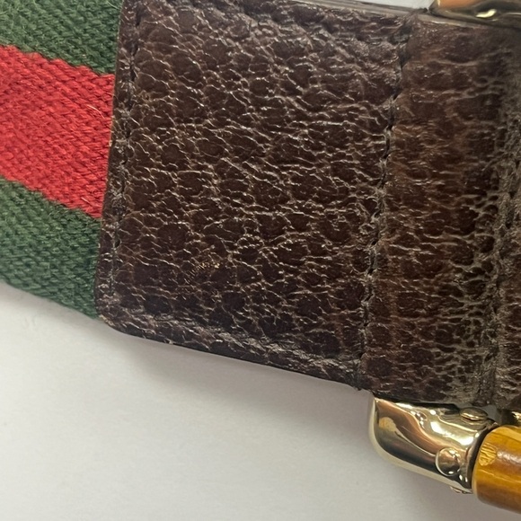 SALE - Authentic Gucci Belt -DRing 44inches long - Picture 9 of 14
